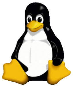 Tux / maskòtka Linuxa. Usôdzca: Larry Ewing - zdrój: http://isc.tamu.edu/~lewing/linux/